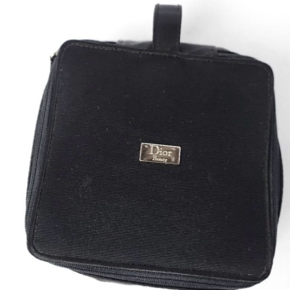 Dior Beauty Makeup Double Zippered Train Case
